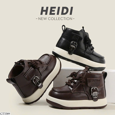 GT3389 GIÀY CAO CỔ CHO BÉ TRAI