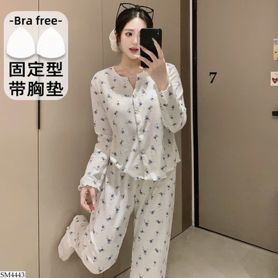 SM4443 BỘ NGỦ SIÊU XINH KÈM BRA