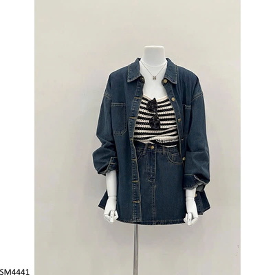 SM4441 SET DENIM CHO NỮ