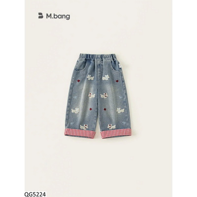 QG5224 QUẦN JEAN HỌA TIẾT  BABYCITY CHO BÉ