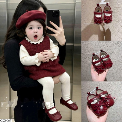 GG9067 GIÀY BÚP BÊ NƠ SZ NHÍ