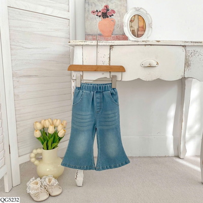 QG5232 QUẦN JEAN ỐNG LOE BG