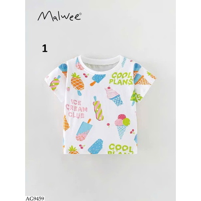 AG9459 ÁO PHÔNG HỌA TIẾT MALWEE