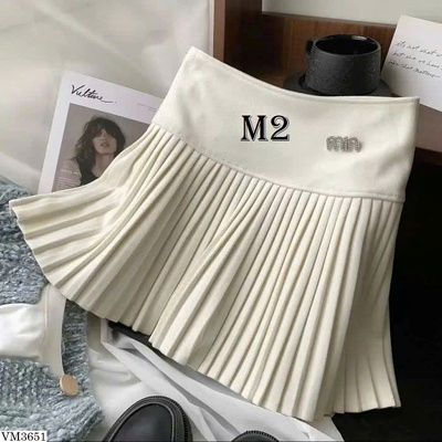 VM3651 CHÂN VÁY XẾP LY DÁNG NGẮN