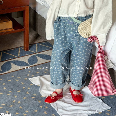 QG5237 QUẦN JEAN CHO BÉ GÁI