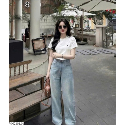 VN2101.01 QUẦN JEANS SUÔNG