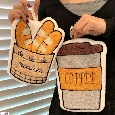 K1455 SET 4 KHĂN LAU TAY CUTE