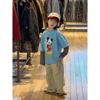 ST7445 SET ÁO MICKEY MIX QUẦN SUÔNG BT