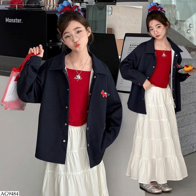 AG9484 ÁO SƠ MI DENIM CHO BG