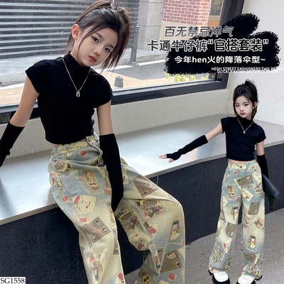 SG1558 SET ĐỒ PHONG CÁCH CHO BÉ GÁI