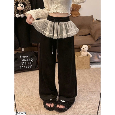 QM5653 QUẦN PHỐI QUÂY PHONG CÁCH CHO NỮ