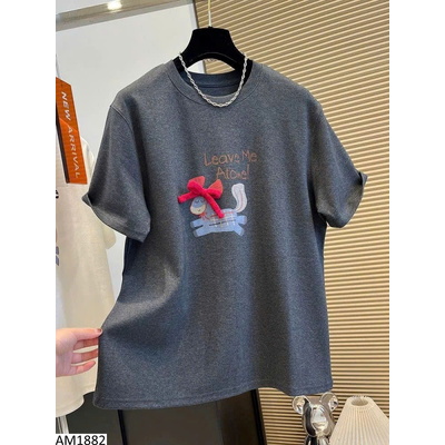 AM1882 ÁO CỘC TAY HỌA TIẾT NGỰA CHO NỮ