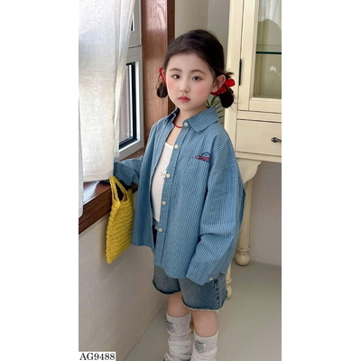 AG9488 ÁO SƠ MI KẺ CARO BG