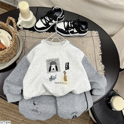 ST7459 BỘ NỈ CÚN BT