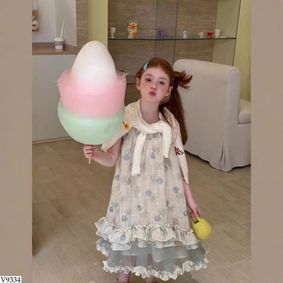 V9334 VÁY HOA CHO BG