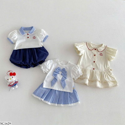 SG1629 VÁY, SET BÈO BG 