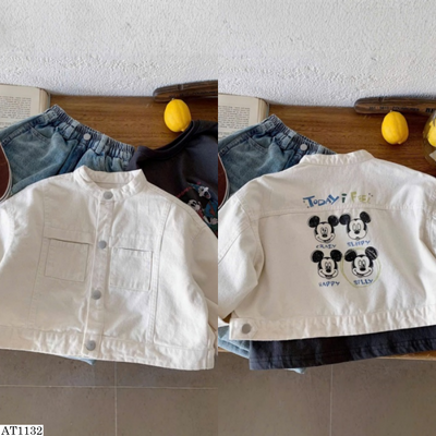 AT1132 ÁO KHOÁC CHUỘT MICKEY BT