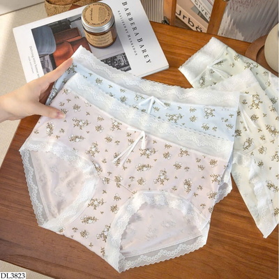 DL3823 SET 5 QUẦN CHIP HOA CHO NỮ