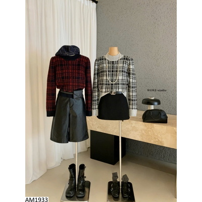 AM1933 ÁO LEN KẺ W.G.W.E