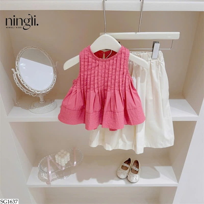 SG1637 SET BỘ DỄ THƯƠNG BÉ GÁI NINGLI