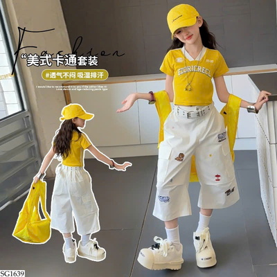 SG1639 SET ÁO CHỮ MIX QUẦN HÌNH CÚN BG