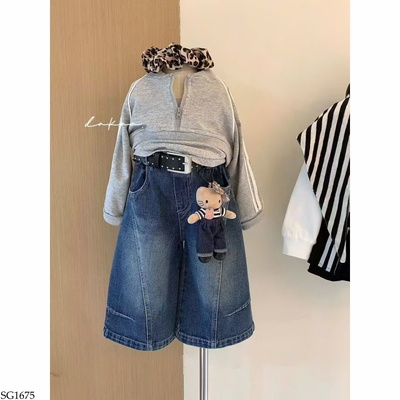 SG1675 SET ĐỒ PHONG CÁCH CHO BÉ GÁI