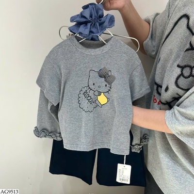 AG9513 ÁO THU ĐÔNG MÈO KITTY BG
