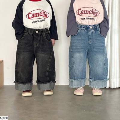 Q488 QUẦN JEANS KIỂU ỐNG ĐỨNG CHO BÉ