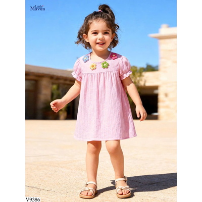 V9386 VÁY BÉ GÁI Little Maven