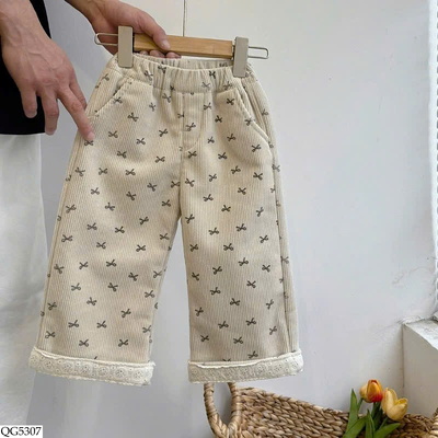 QG5307 QUẦN NƠ LÓT LÔNG CHO BÉ