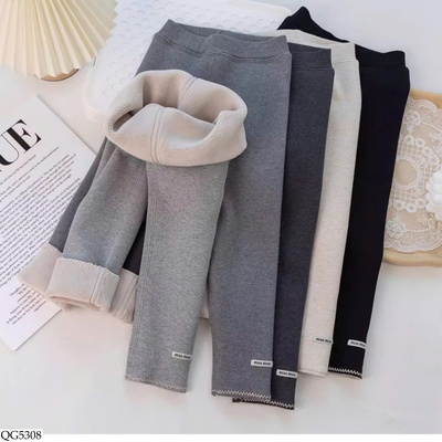 QG5308 QUẦN LEGGING LÓT LÔNG CHO BÉ