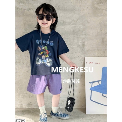 ST7490 SET ÁO PHÔNG MIX QUẦN SHORT MENGKESU