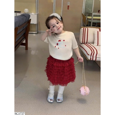 SG1727 SET ÁO LEN MIX CV TUTU BG