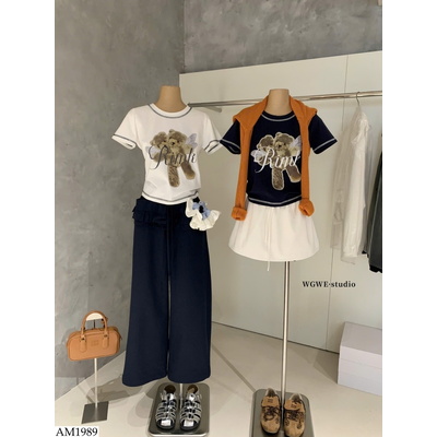 AM1989 ÁO THUN CỘC TAY HÃNG W.G.W.E