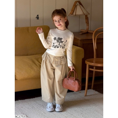 SG1753 ÁO MICKEY PHỐI QUẦN CHO BG