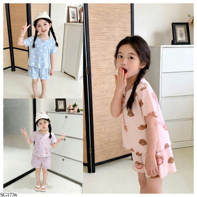 SG1736 BỘ HÈ HỌA TIẾT CUTE BG