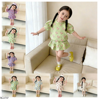 SG1737 BỘ HÈ HỌA TIẾT CUTE BG
