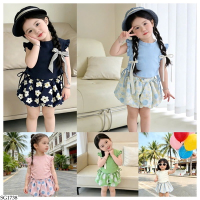 SG1738 BỘ HÈ HỌA TIẾT BG