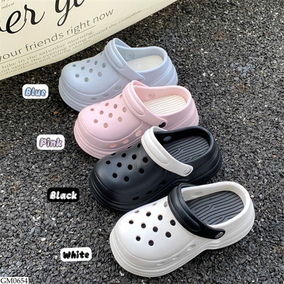 GM0654 SỤC CROCS ĐẾ CAO CHO NỮ