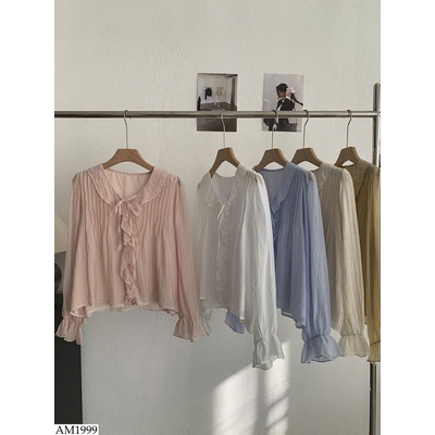 AM1999 ÁO SƠ MI BÈO CHO NỮ