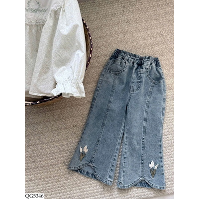 QG5346 QUẦN JEAN ỐNG LOE CHO BG