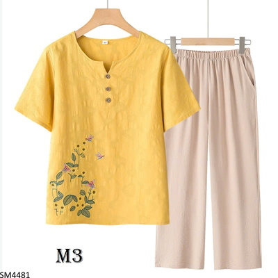 SM4481 BỘ MẶC NHÀ TRUNG NIÊN