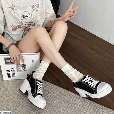 GM0661 GIÀY VẢI CAO GÓT CHO NỮ