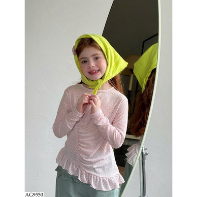 AG9550 ÁO NHÚN BÈO HOA NHÍ BG