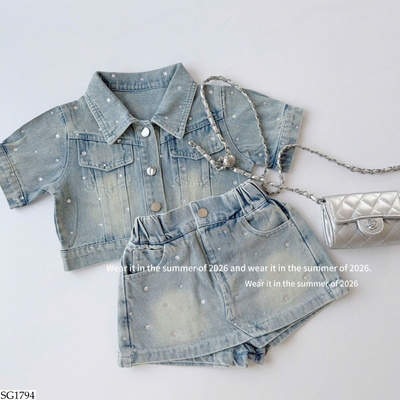SG1794 SET JEAN BLING BG