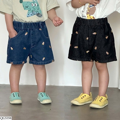 QG5358 QUẦN SHORT JEAN CHO BÉ