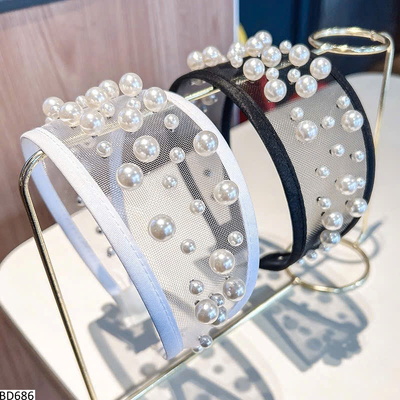 BD686 BỜM TÓC LƯỚI VÀNH RỘNG CHO NỮ