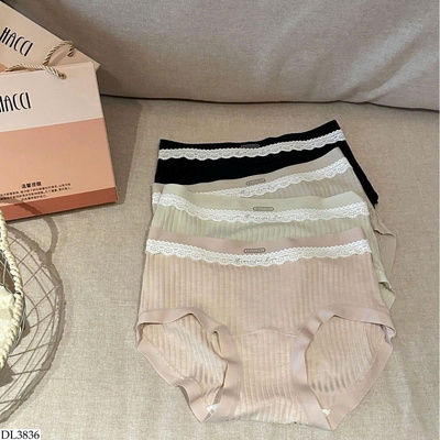 DL3836 SET 4 QUẦN CHIP PHỐI REN HACCI