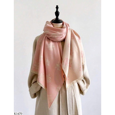 K1470 KHĂN CHOÀNG HỌA TIẾT HOA