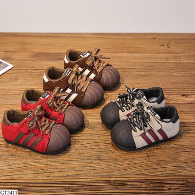 GT3411 GIÀY THỂ THAO 3 SỌC CHO BÉ